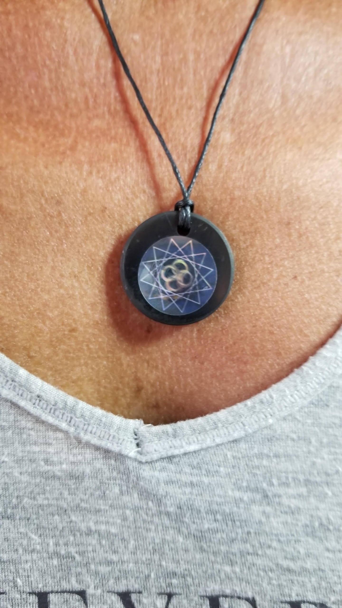 Shungite medallion